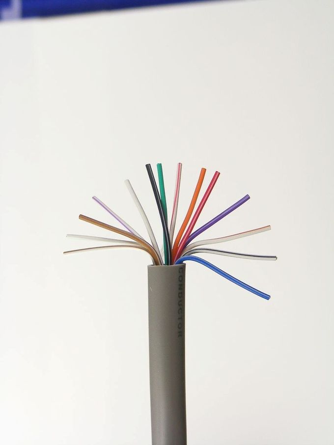 Il cavo telefonico multiconduttore della guaina del PVC facile al collegamento e rimuove